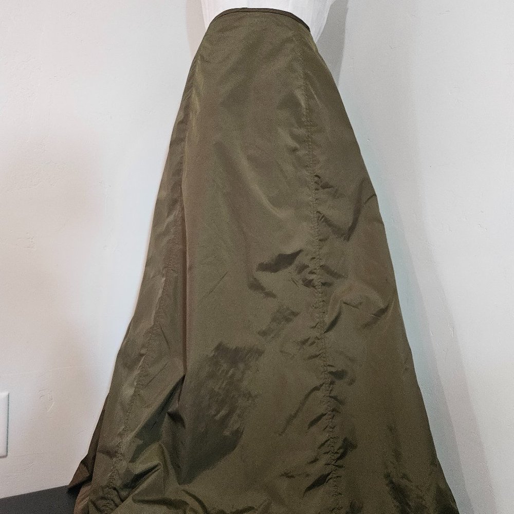 Floor Length Gorgeous Green Skirt